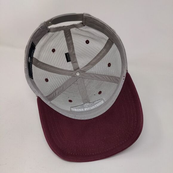 Southern Shirt Snapback Mesh Back Trucker Hat Multi One Size Colorblock - Picture 7 of 11